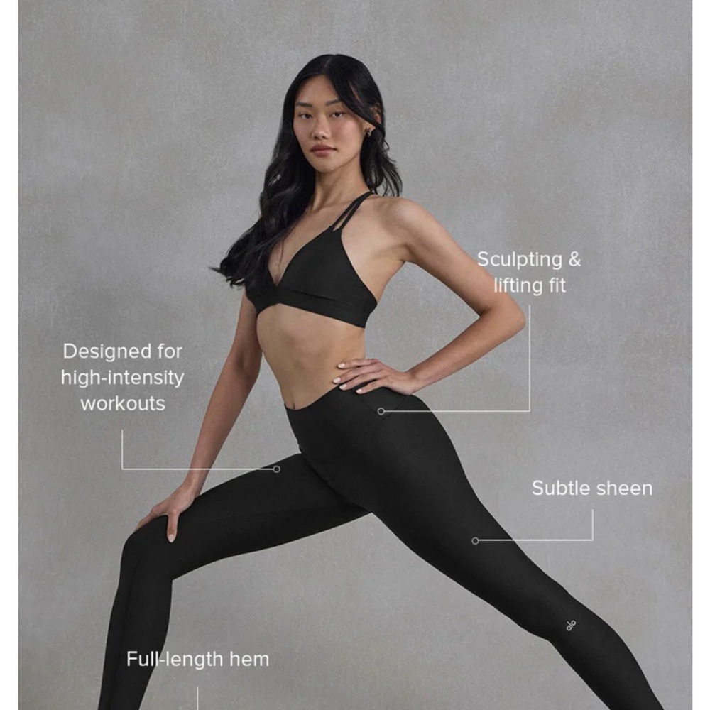 Alo airlift black leggings